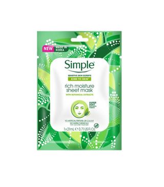 Simple + Kind To Skin Rich Moisture Sheet Mask