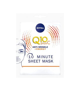 Nivea + Q10 Plus Vitamin C Face Sheet Mask