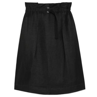 Arket + Linen Paperbag Skirt