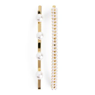 Arket + Pearl Bobby Pins Set of Two