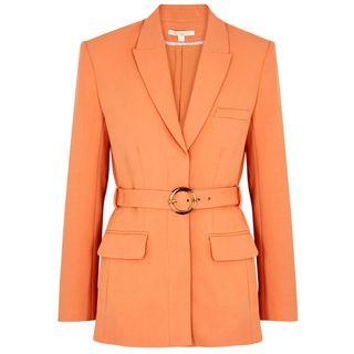 Jonathan Simkhai + Nadia Orange Belted Jacket