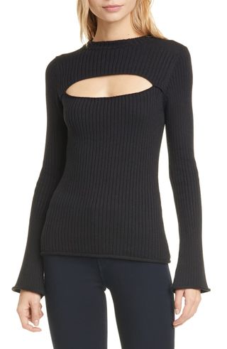 L'Agence + Pasha Cutout Sweater