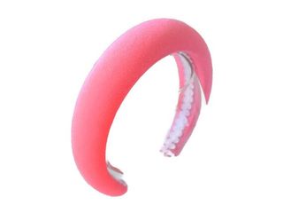 Etsy + Fluorescent Pink 4cm Plain Beautiful Neon Pink Extra Puffy