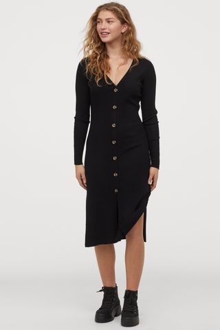 H&M + Ribbed Dress