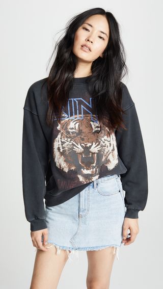 Anine Bing + Bing Tiger Sweatshirt