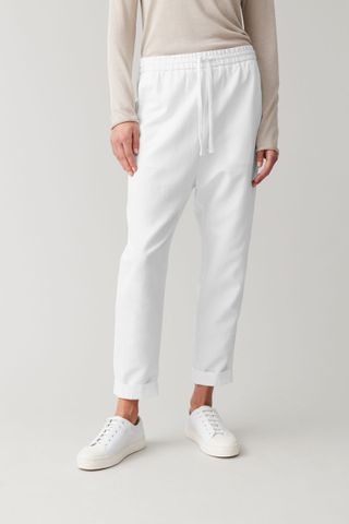 COS + Relaxed Cotton-Linen Trousers