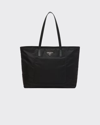 black Prada nylon tote bag