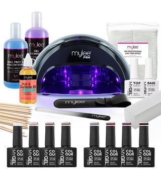 Mylee + The Full Works Professional Gel Nail Polish LED Kit