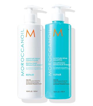 Moroccanoil + Moisture Repair Shampoo and Conditioner Duo
