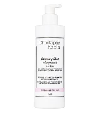 Christophe Robin + Delicate Volumising Shampoo with Rose Extracts