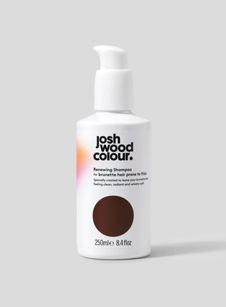 Josh Wood Colour + Renewing Shampoo for Brunettes with Hair Prone to Frizz