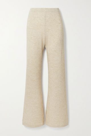 Aaizél + Mélange Knitted Flared Pants