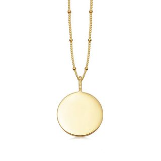 Missoma + Gold Disc Necklace