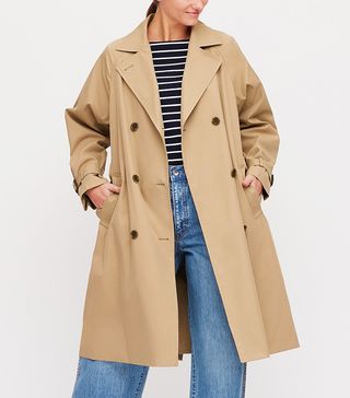 Uniqlo + Womens Relaxed Fit Trench Coat
