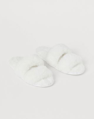 H&M + Faux Fur Slippers