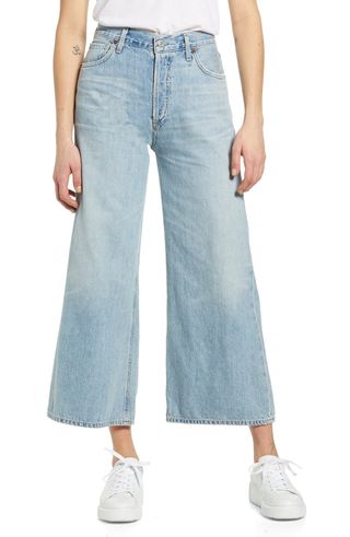 Citizens of Humanity + Serena High Waist Wide Leg Culotte Jeans