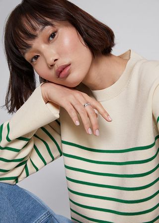 & Other Stories + Boxy Nautical Striped Sweater