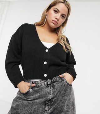 Collusion + Exclusive Cropped Cardigan