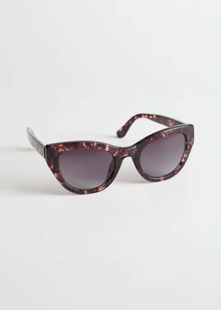 & Other Stories + Cat Eye Sunglasses