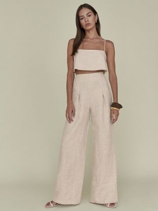 Reformation + Cleo Linen Two Piece