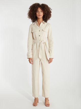 C/Meo Collective + Reiterate Belted Jumpsuit