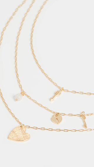Gorjana + Love Charm Necklace