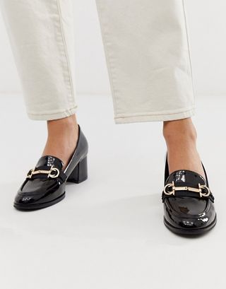 ASOS Design + Mid-Heeled Loafers