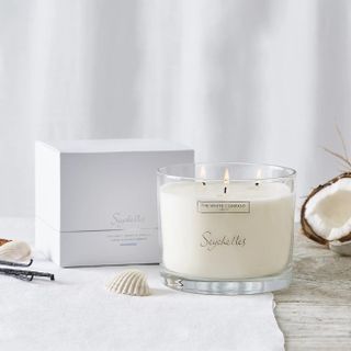 The White Company + Seychelles Large Candle