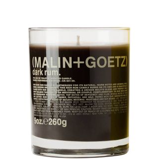 Malin + Goetz + Dark Rum Candle