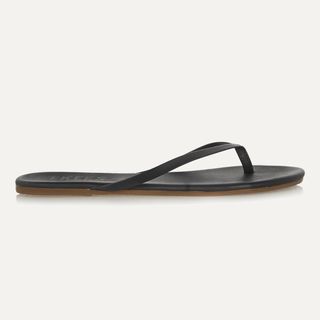 Tkees + Lily Matte-Leather Flip Flops