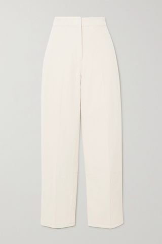 LVIR + Cream Tailored Trousers