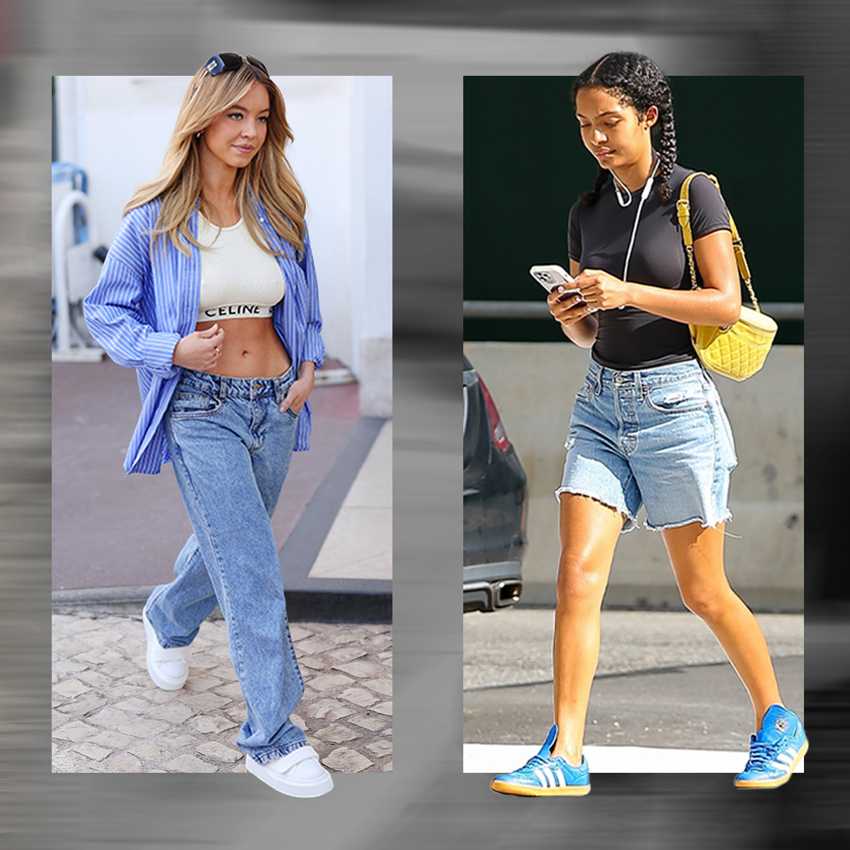 See How Celebrities Are Wearing Adidas Superstars | Outfits athletic, Adidas  superstar, Sports bra outfit
