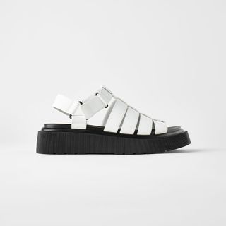 Zara + Thick Sole Fisherman Sandals
