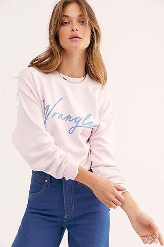 Wrangler + Wrangler Jeannie's High Bib Sweatshirt