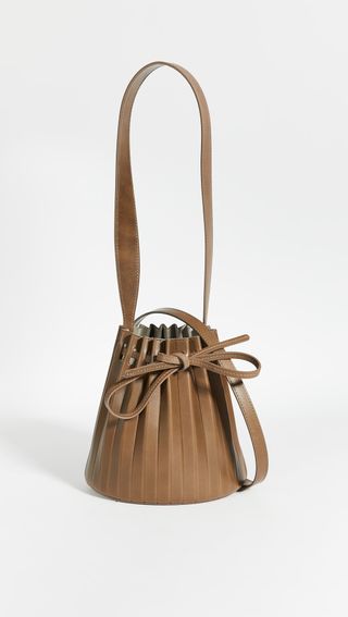 Mansur Gavriel + Mini Pleated Bucket Bag