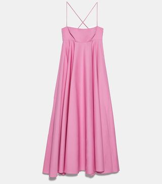 Zara + Poplin Dress