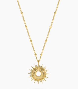 Estella Bartlett + Full Starburst Pendant Necklace