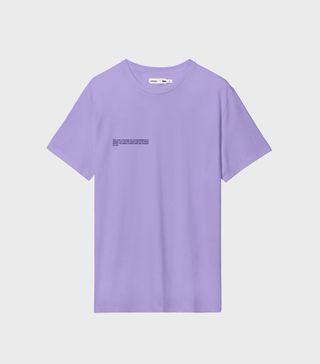 Pangaia + Organic T-Shirt in Orchid Purple