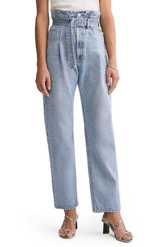 Agolde + 90s Reworked High Waist Loose Fit Jeans