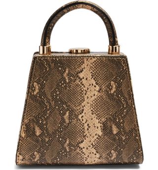 Topshop + Amal Faux Leather Handbag