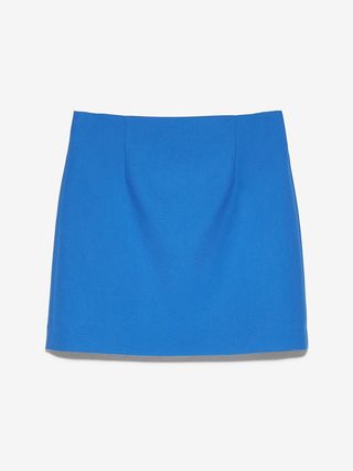 Zara + Mini Skirt With Darts