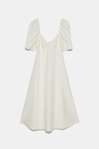 Zara + Knotted Rustic Dress