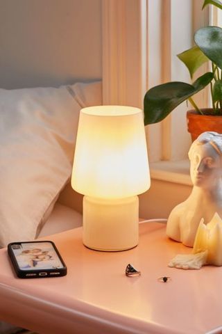 Urban Outfitters + Little Glass Table Lamp
