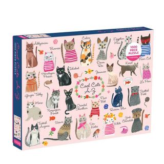 Mudpuppy + Cool Cats A-Z 1000 Piece Puzzle