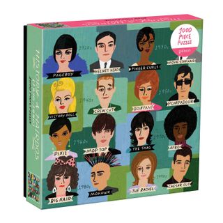 Galison + History of Hairdos 1000 Piece Jigsaw Puzzle