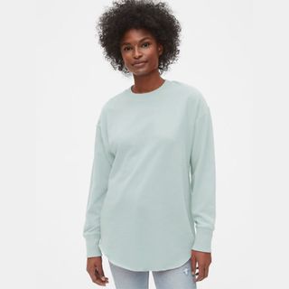 Gap + Vintage Soft Curved Hem Tunic Sweatshirt