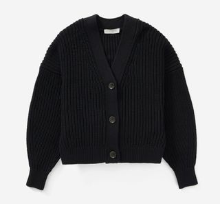 Everlane + The Texture Cotton Crop Cardigan