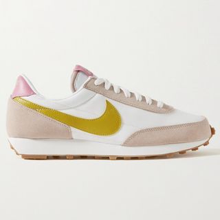 Nike + Daybreak Suede and Leather Sneakers