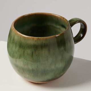 Oliver Bonas + Reina Green Ceramic Mug