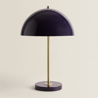 Zara Home + Lampshade With Metal Dome